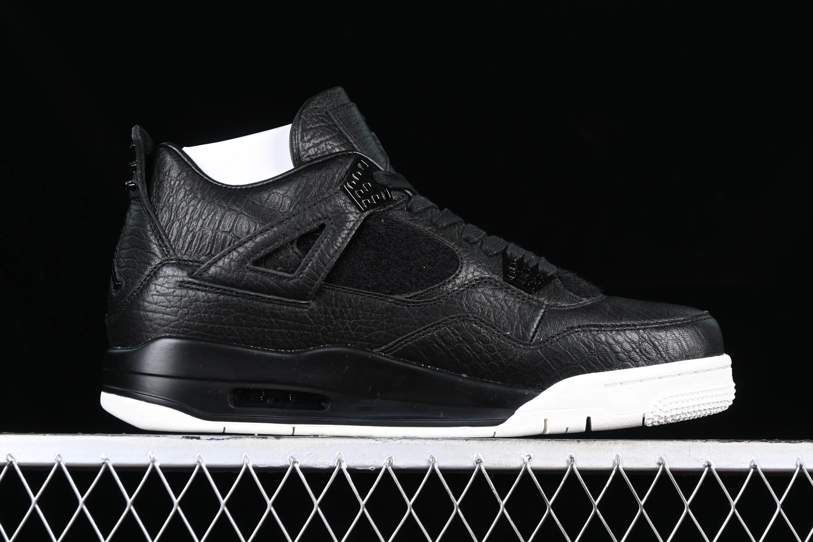 All categories Air Jordan Jordan series basketball shoes Air Jordan 4 Air Jordan 4 Premium "Pony Hair" AJ4 Joe 4 luxury black 819139-010